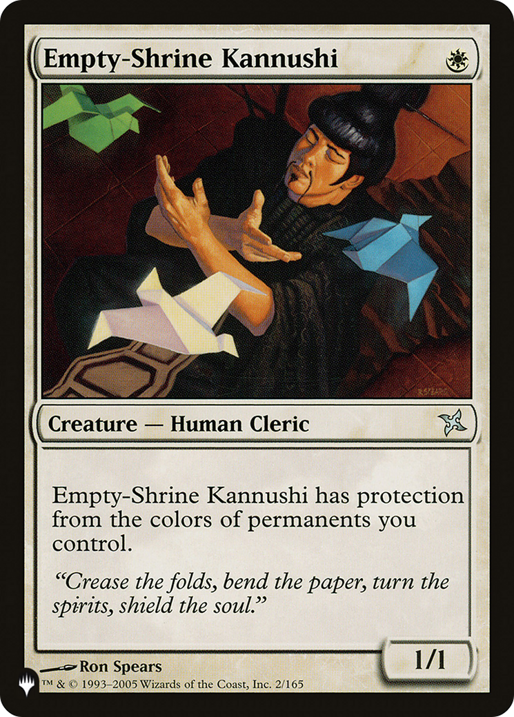 Empty-Shrine Kannushi [The List] MTG Single Magic: The Gathering | Red Claw Gaming