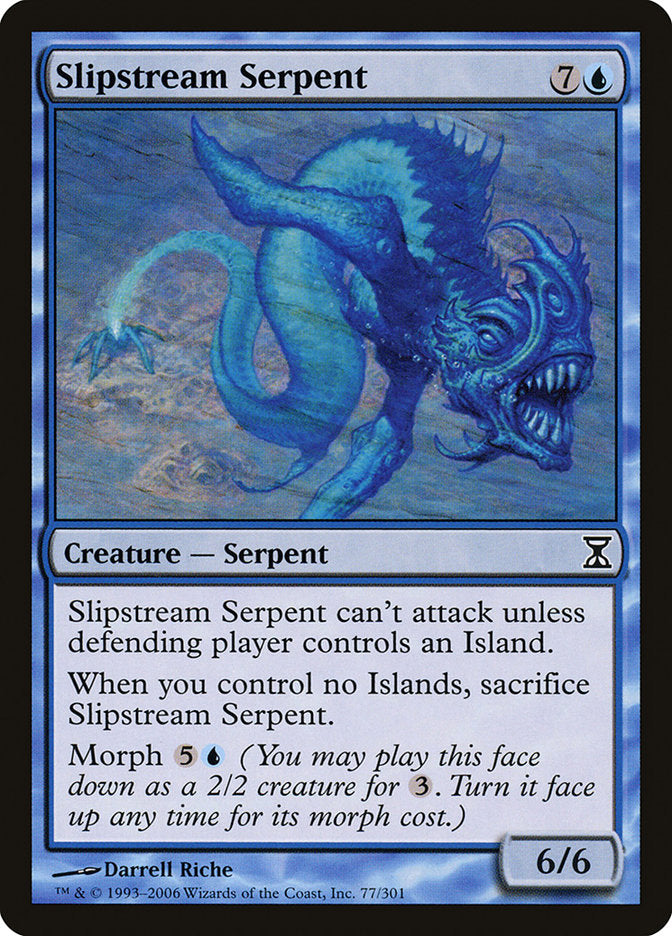 Slipstream Serpent [Time Spiral] MTG Single Magic: The Gathering | Red Claw Gaming