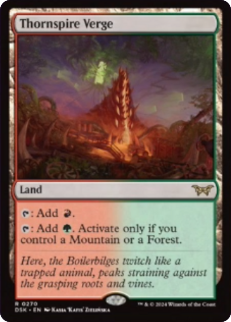 Thornspire Verge [Duskmourn: House of Horror] MTG Single Magic: The Gathering | Red Claw Gaming