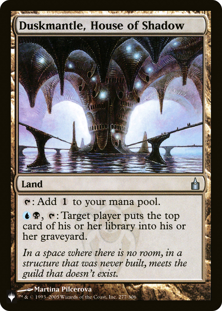 Duskmantle, House of Shadow [The List] MTG Single Magic: The Gathering | Red Claw Gaming
