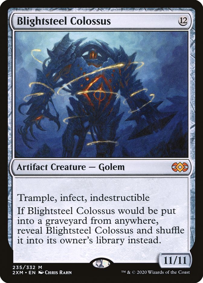 Blightsteel Colossus [Double Masters] MTG Single Magic: The Gathering | Red Claw Gaming