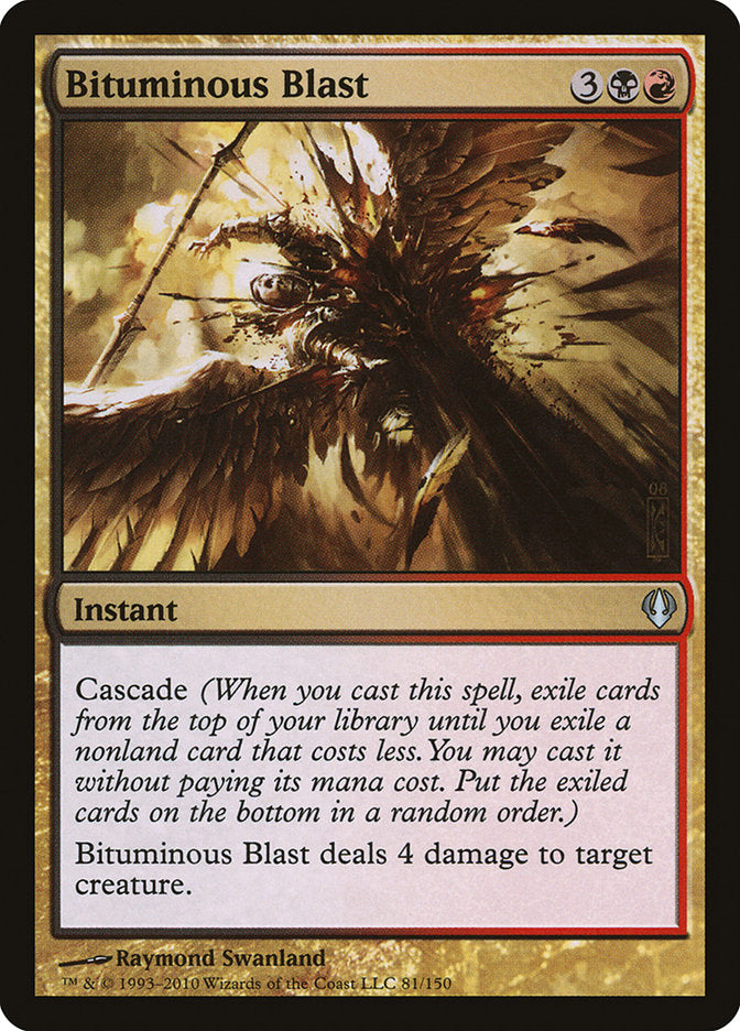 Bituminous Blast [Archenemy] MTG Single Magic: The Gathering | Red Claw Gaming