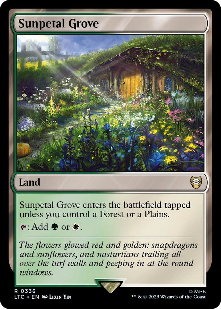 Sunpetal Grove [The Lord of the Rings: Tales of Middle-Earth Commander] MTG Single Magic: The Gathering | Red Claw Gaming