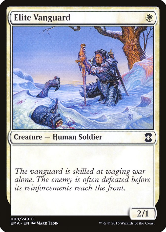 Elite Vanguard [Eternal Masters] MTG Single Magic: The Gathering | Red Claw Gaming