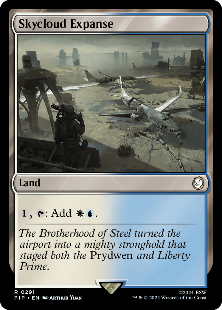 Skycloud Expanse [Fallout] MTG Single Magic: The Gathering | Red Claw Gaming