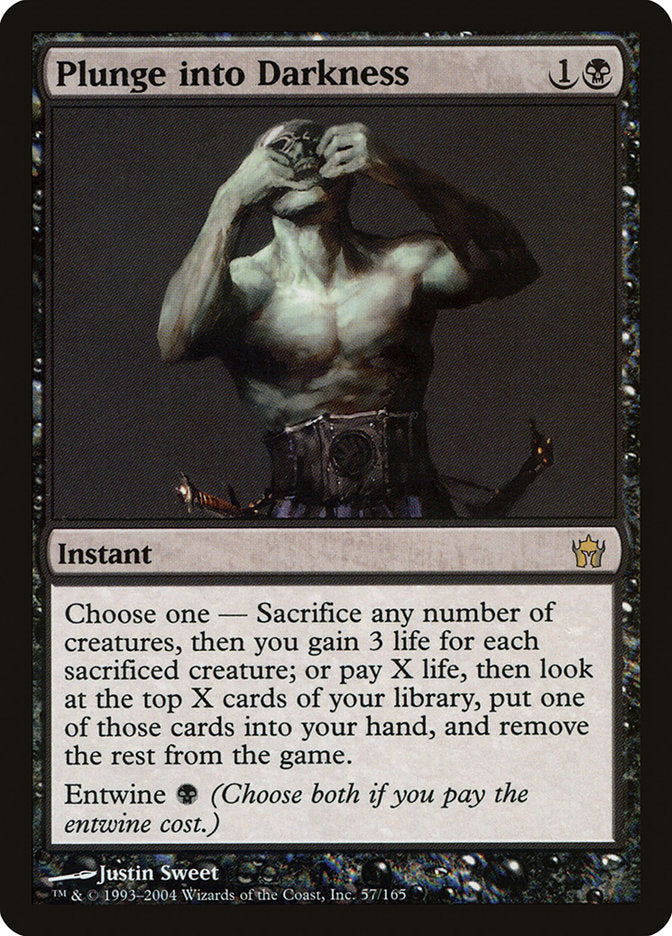 Plunge into Darkness [Fifth Dawn] MTG Single Magic: The Gathering | Red Claw Gaming