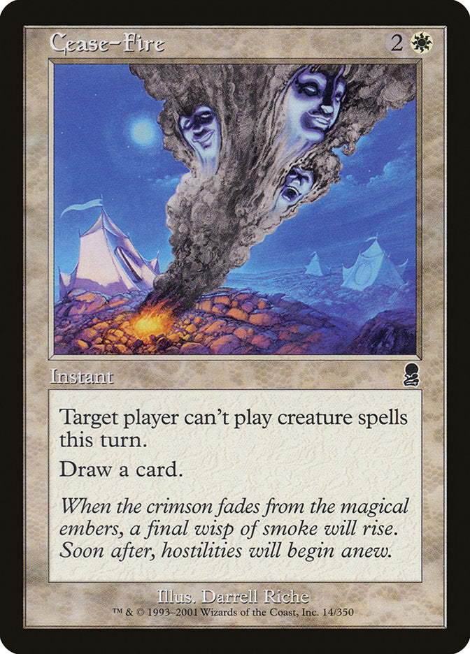 Cease-Fire [Odyssey] MTG Single Magic: The Gathering | Red Claw Gaming