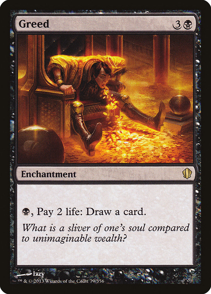 Greed [Commander 2013] MTG Single Magic: The Gathering | Red Claw Gaming