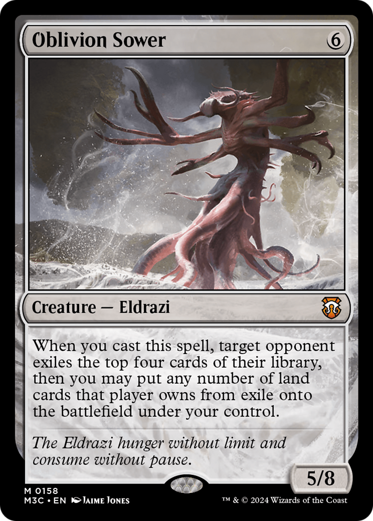 Oblivion Sower (Ripple Foil) [Modern Horizons 3 Commander] MTG Single Magic: The Gathering | Red Claw Gaming