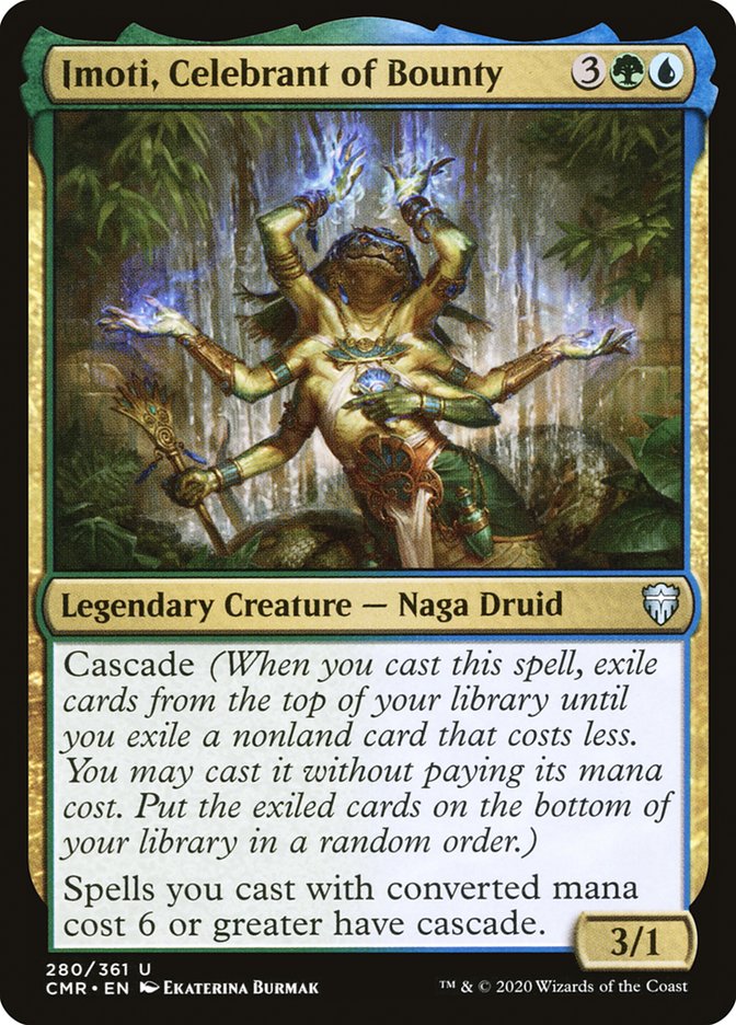 Imoti, Celebrant of Bounty [Commander Legends] MTG Single Magic: The Gathering | Red Claw Gaming