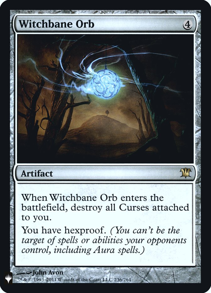 Witchbane Orb [Mystery Booster] MTG Single Magic: The Gathering | Red Claw Gaming