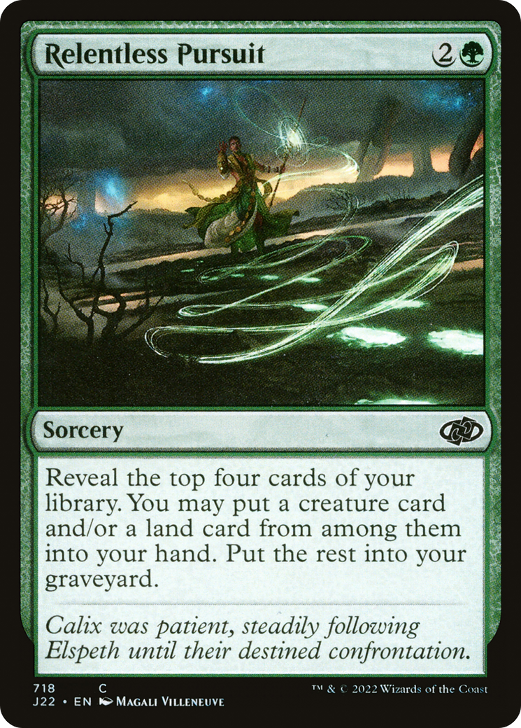 Relentless Pursuit [Jumpstart 2022] MTG Single Magic: The Gathering | Red Claw Gaming