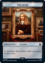 Soldier // Treasure (0028) Double-Sided Token [Doctor Who Tokens] MTG Single Magic: The Gathering | Red Claw Gaming