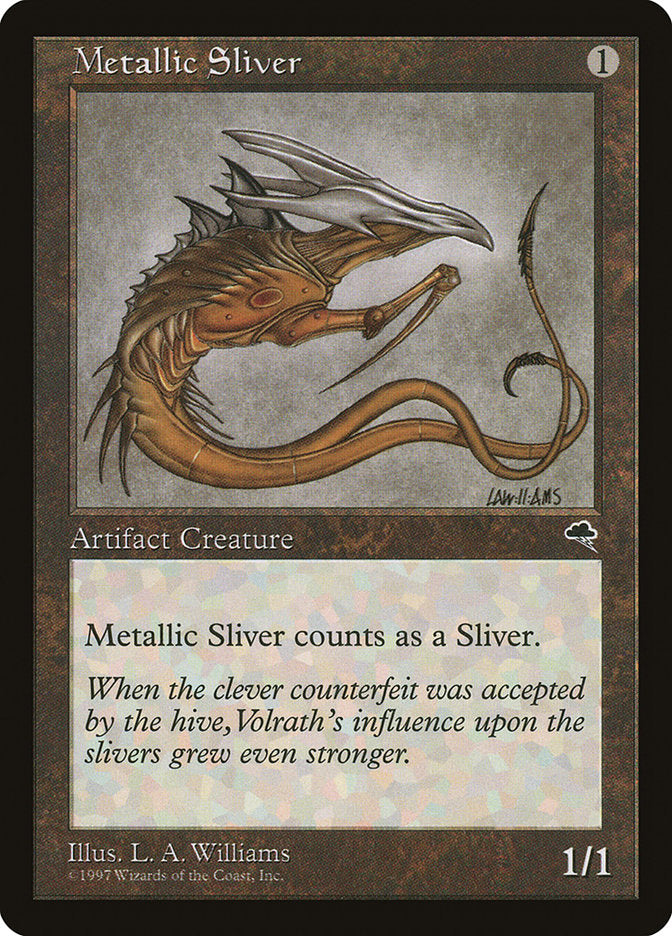 Metallic Sliver [Tempest] MTG Single Magic: The Gathering | Red Claw Gaming