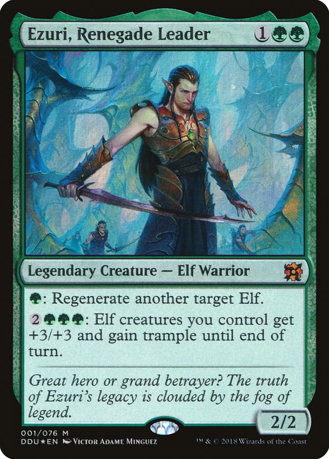 Ezuri, Renegade Leader [Duel Decks: Elves vs. Inventors] MTG Single Magic: The Gathering | Red Claw Gaming