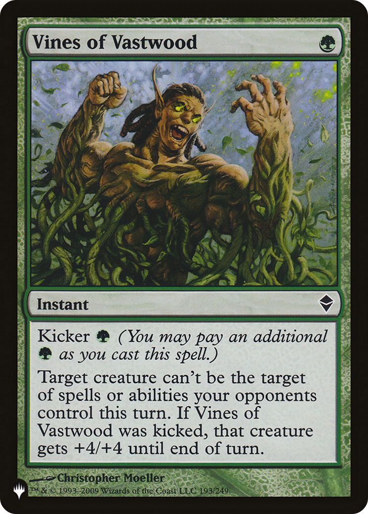 Vines of Vastwood [The List] MTG Single Magic: The Gathering | Red Claw Gaming