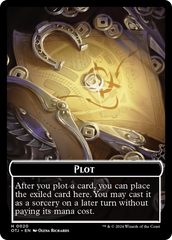Scorpion Dragon // Plot Double-Sided Token [Outlaws of Thunder Junction Tokens] MTG Single Magic: The Gathering | Red Claw Gaming