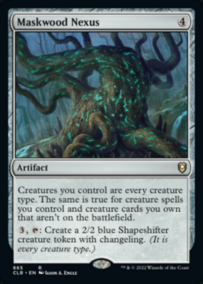 Maskwood Nexus [Commander Legends: Battle for Baldur's Gate] MTG Single Magic: The Gathering | Red Claw Gaming