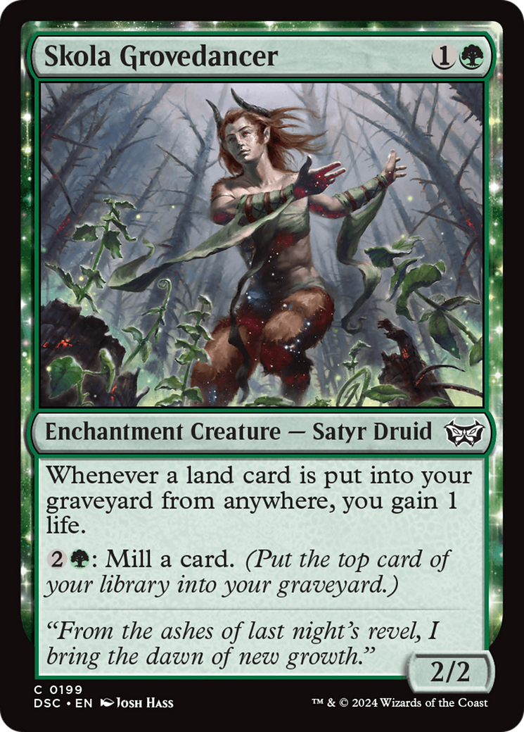 Skola Grovedancer [Duskmourn: House of Horror Commander] MTG Single Magic: The Gathering | Red Claw Gaming