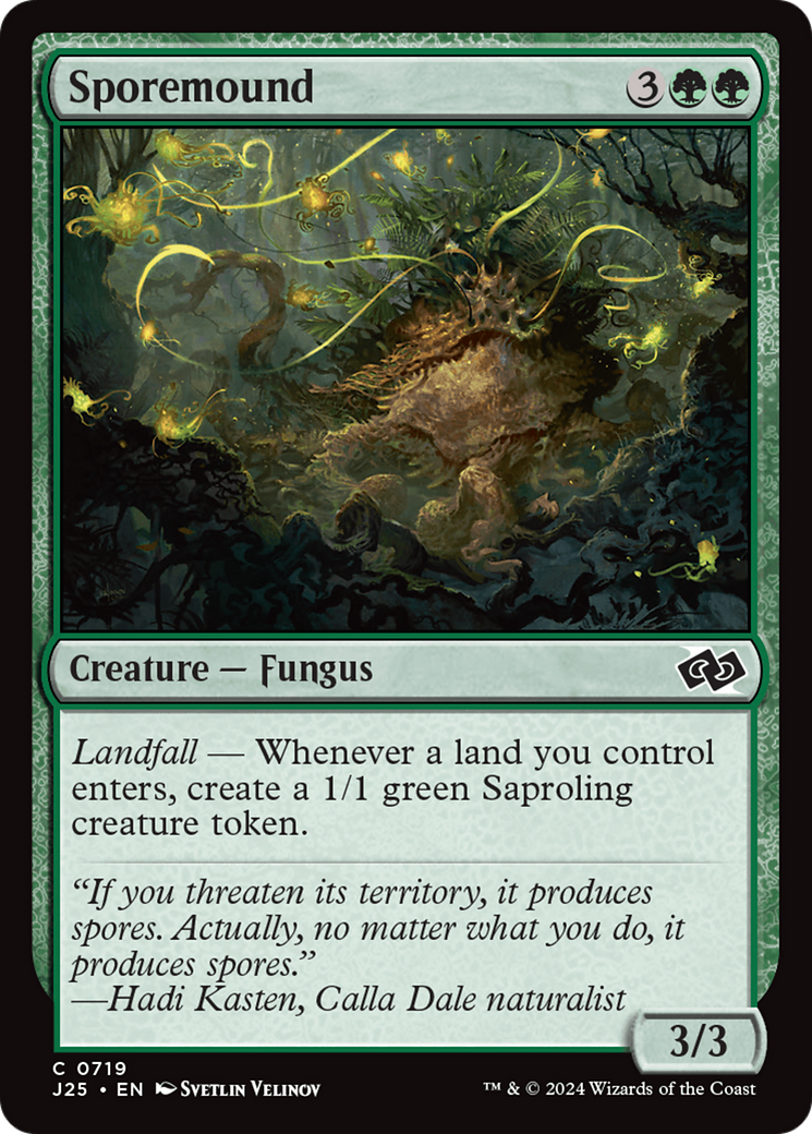 Sporemound [Foundations Jumpstart] MTG Single Magic: The Gathering | Red Claw Gaming