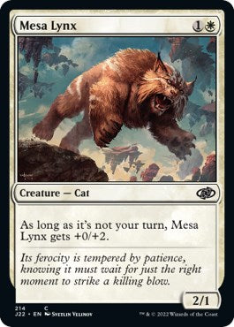 Mesa Lynx [Jumpstart 2022] MTG Single Magic: The Gathering | Red Claw Gaming
