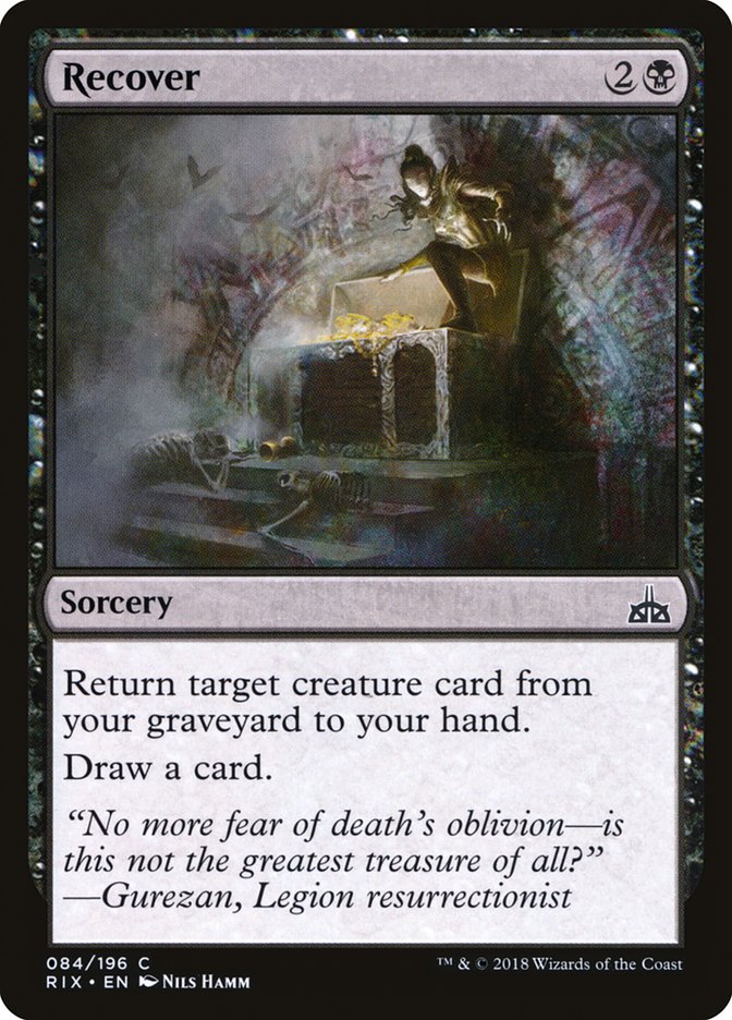Recover [Rivals of Ixalan] MTG Single Magic: The Gathering | Red Claw Gaming