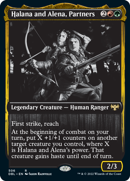 Halana and Alena, Partners [Innistrad: Double Feature] MTG Single Magic: The Gathering | Red Claw Gaming