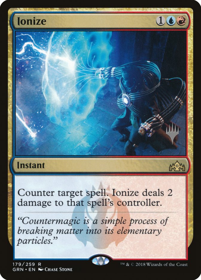 Ionize (Promo Pack) [Guilds of Ravnica Promos] MTG Single Magic: The Gathering | Red Claw Gaming