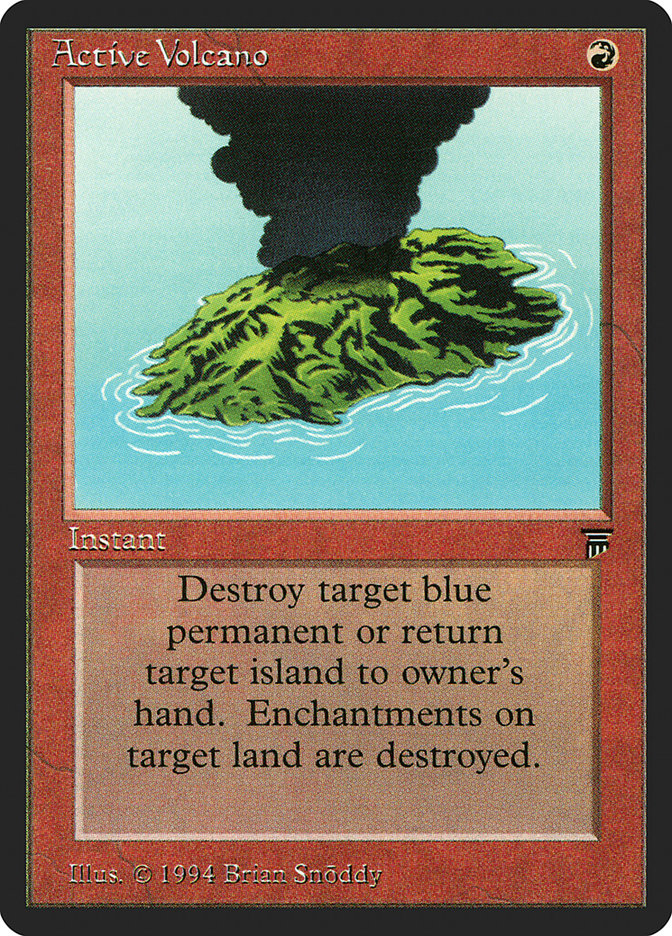 Active Volcano [Legends] MTG Single Magic: The Gathering | Red Claw Gaming
