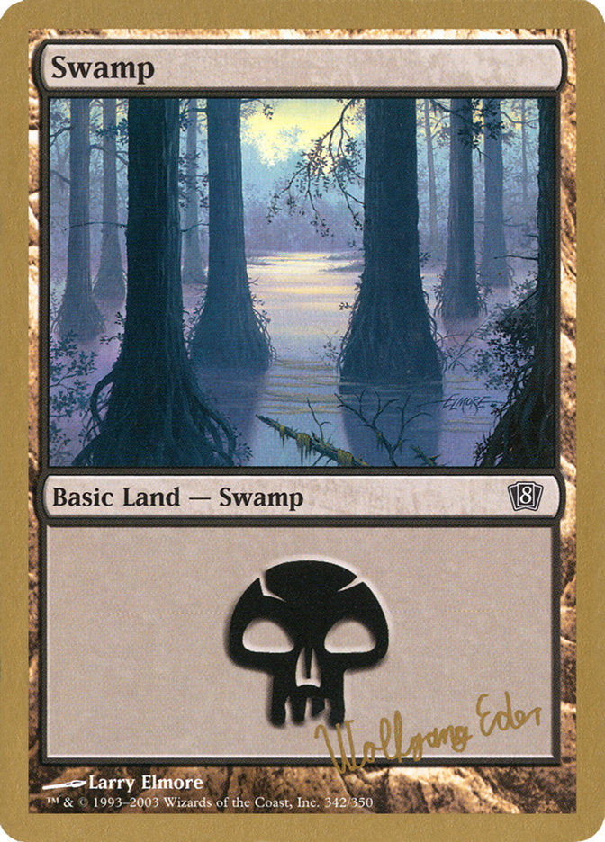 Swamp (344) (we342) [World Championship Decks 2003] MTG Single Magic: The Gathering    | Red Claw Gaming