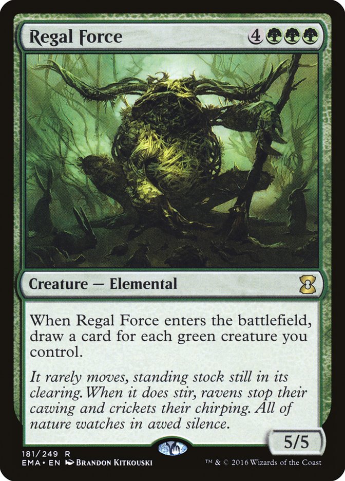 Regal Force [Eternal Masters] MTG Single Magic: The Gathering | Red Claw Gaming