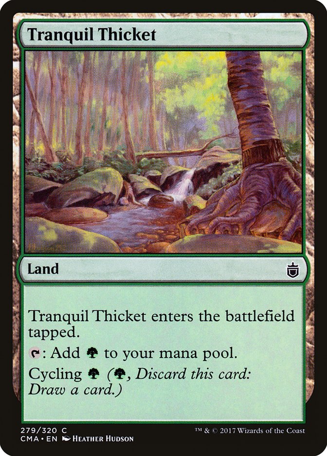 Tranquil Thicket [Commander Anthology] MTG Single Magic: The Gathering | Red Claw Gaming