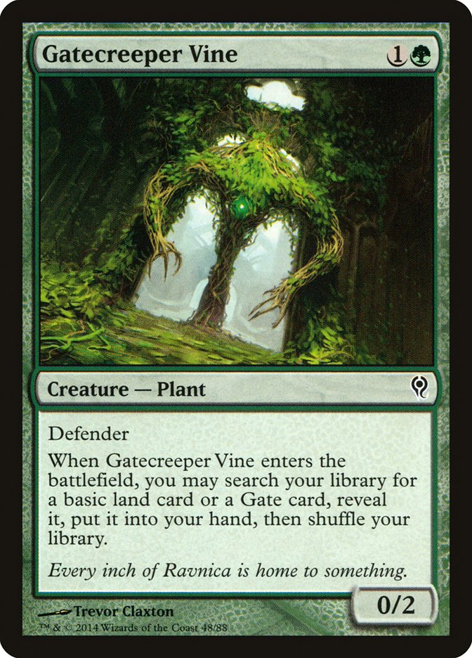 Gatecreeper Vine [Duel Decks: Jace vs. Vraska] MTG Single Magic: The Gathering    | Red Claw Gaming