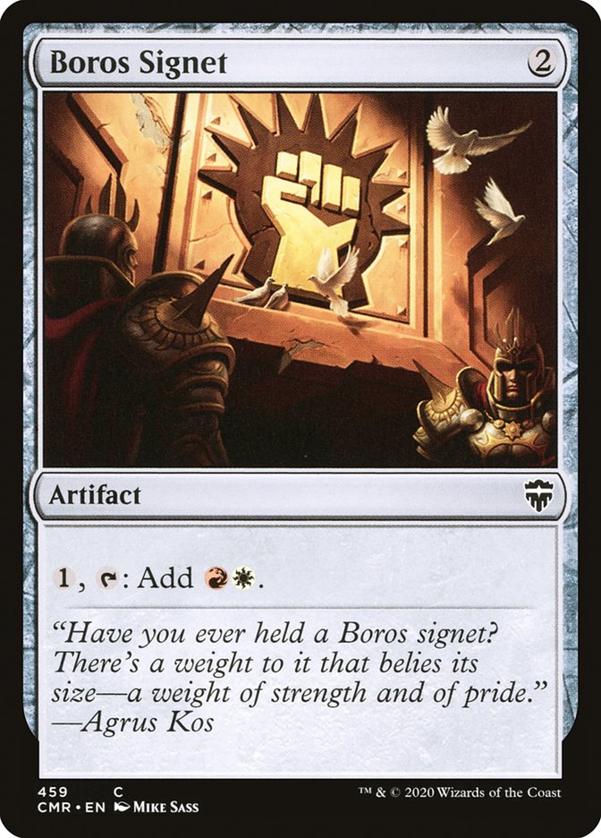 Boros Signet [Commander Legends] MTG Single Magic: The Gathering | Red Claw Gaming