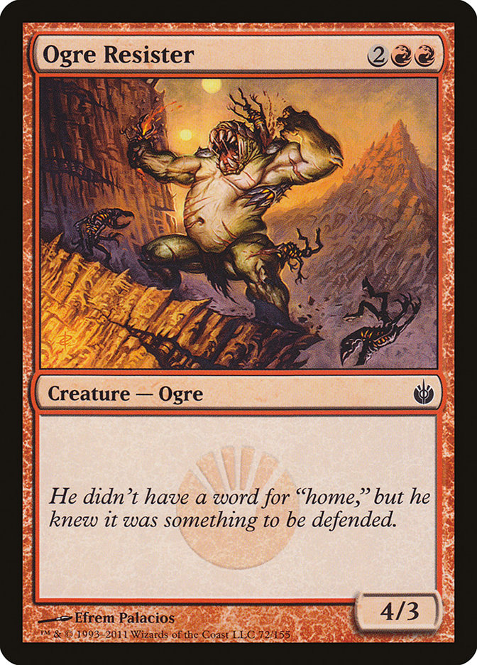 Ogre Resister [Mirrodin Besieged] MTG Single Magic: The Gathering | Red Claw Gaming