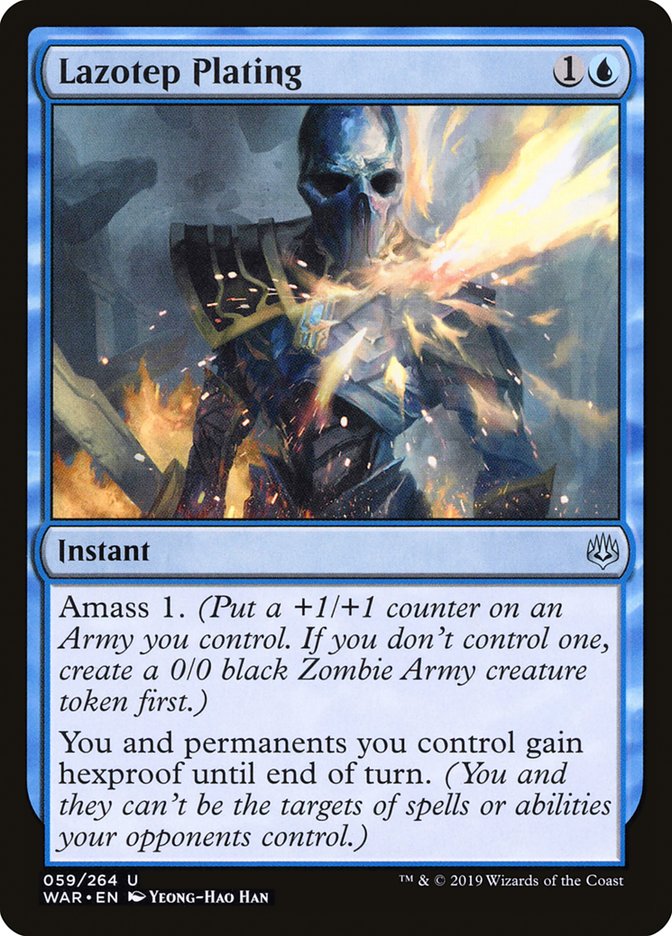 Lazotep Plating [War of the Spark] MTG Single Magic: The Gathering | Red Claw Gaming