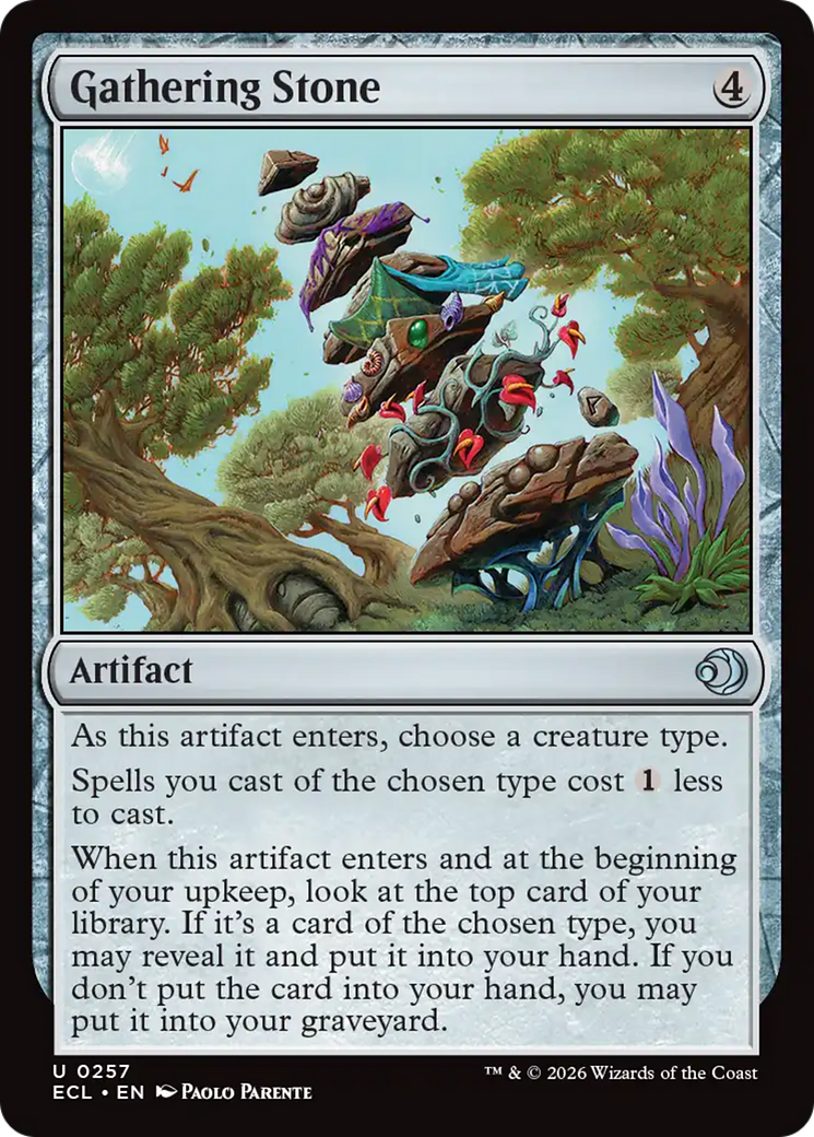 Gathering Stone [Lorwyn Eclipsed] MTG Single Magic: The Gathering | Red Claw Gaming