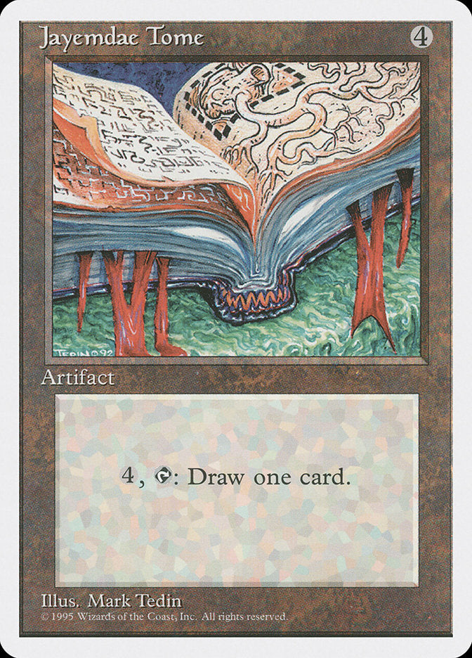 Jayemdae Tome [Fourth Edition] MTG Single Magic: The Gathering | Red Claw Gaming