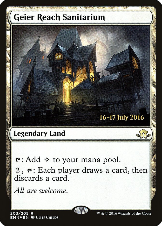 Geier Reach Sanitarium [Eldritch Moon Prerelease Promos] MTG Single Magic: The Gathering | Red Claw Gaming