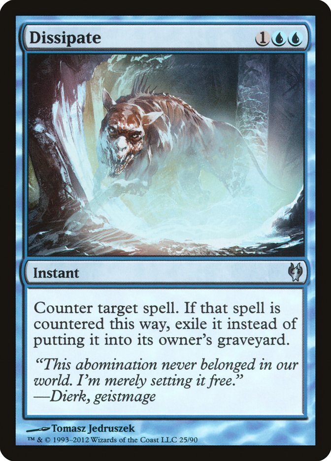 Dissipate [Duel Decks: Izzet vs. Golgari] MTG Single Magic: The Gathering | Red Claw Gaming