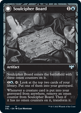 Soulcipher Board // Cipherbound Spirit [Innistrad: Double Feature] MTG Single Magic: The Gathering | Red Claw Gaming