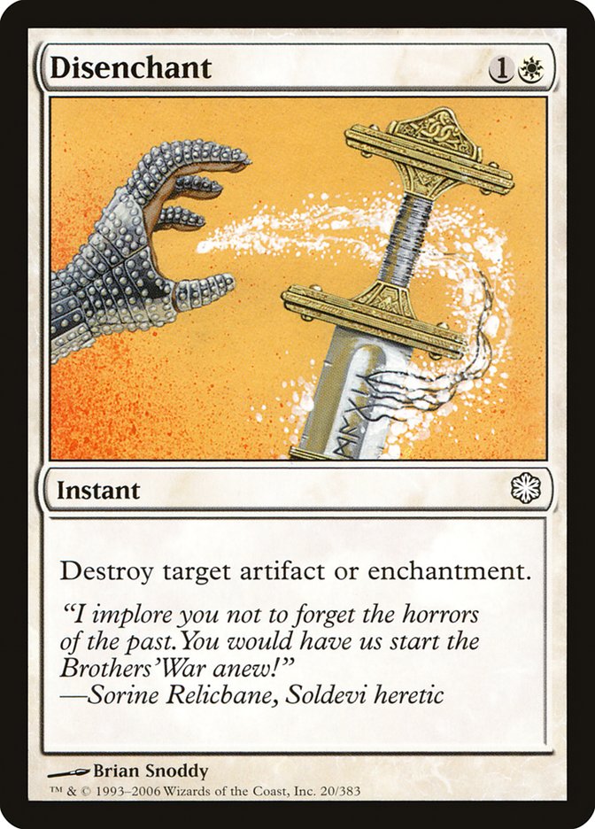 Disenchant [Coldsnap Theme Decks] MTG Single Magic: The Gathering | Red Claw Gaming