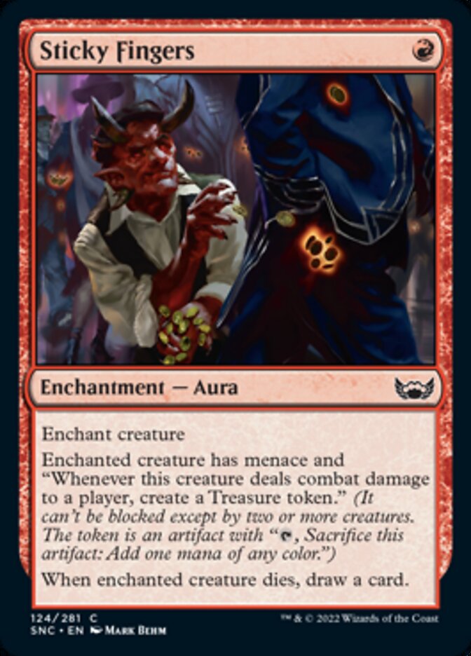 Sticky Fingers [Streets of New Capenna] MTG Single Magic: The Gathering | Red Claw Gaming