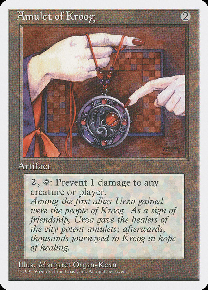 Amulet of Kroog [Fourth Edition] MTG Single Magic: The Gathering | Red Claw Gaming