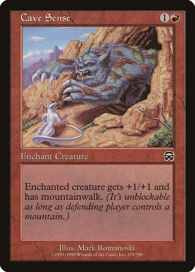 Cave Sense [Mercadian Masques] MTG Single Magic: The Gathering | Red Claw Gaming