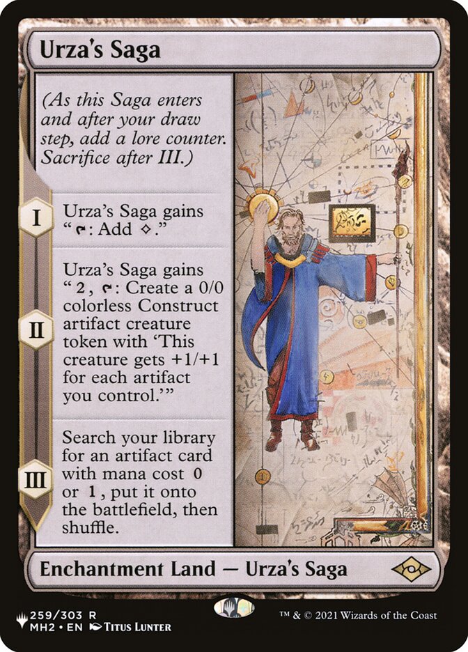 Urza's Saga [The List] MTG Single Magic: The Gathering | Red Claw Gaming