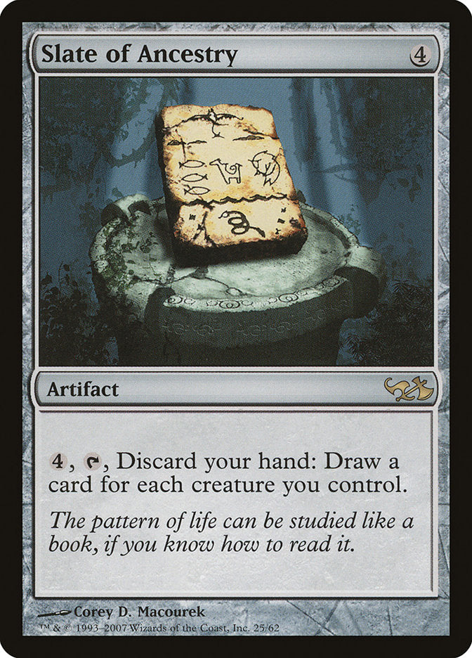 Slate of Ancestry [Duel Decks: Elves vs. Goblins] MTG Single Magic: The Gathering | Red Claw Gaming