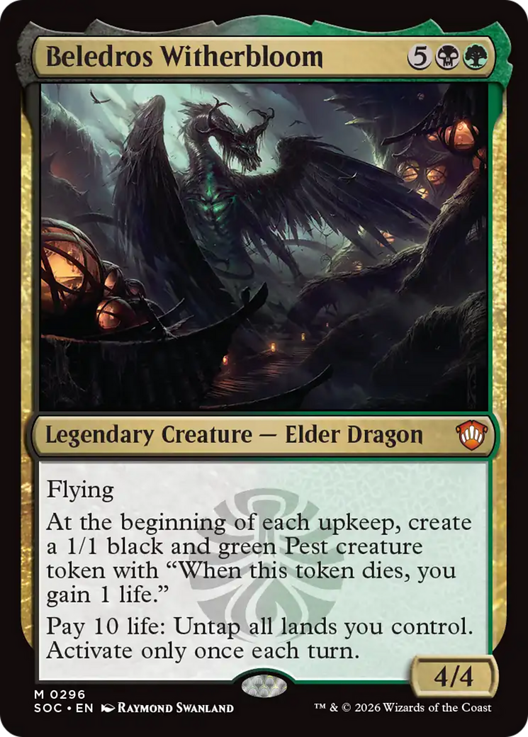 Beledros Witherbloom [Secrets of Strixhaven Commander] MTG Single Magic: The Gathering | Red Claw Gaming