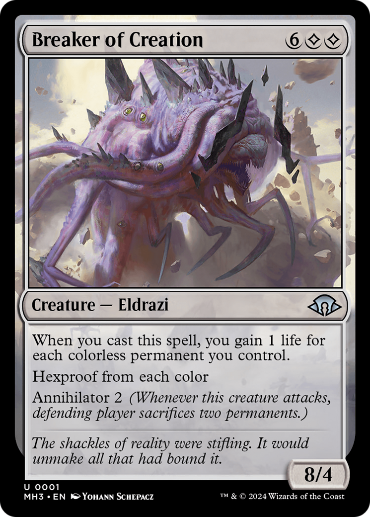 Breaker of Creation [Modern Horizons 3] MTG Single Magic: The Gathering | Red Claw Gaming