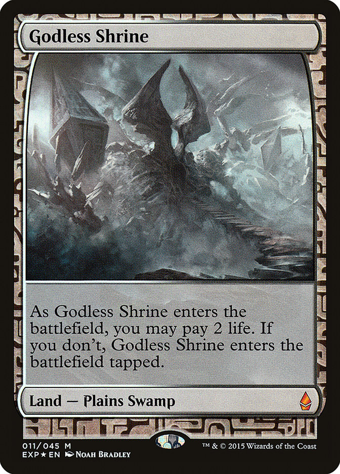 Godless Shrine [Zendikar Expeditions] MTG Single Magic: The Gathering | Red Claw Gaming